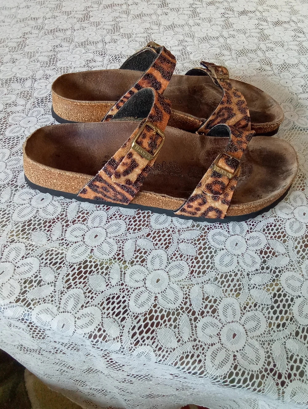 Birkenstock Leopard 2 Strap Sandal, Size 41 ( 10)